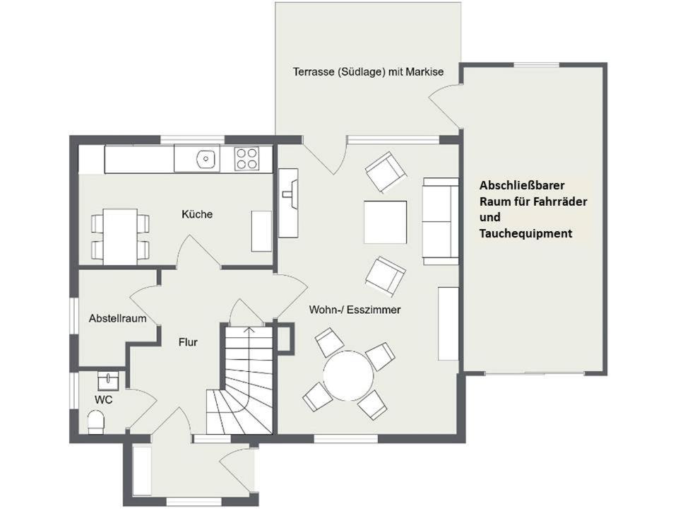 Ferienhaus Gartenstrasse Osten Екстериор снимка